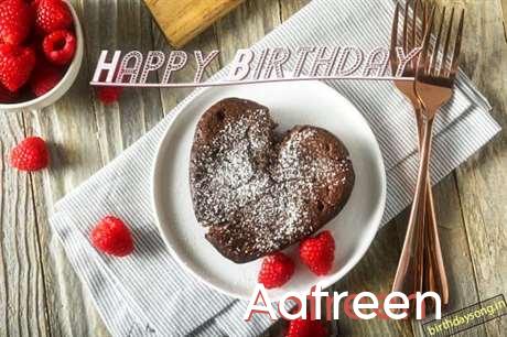 Happy Birthday to You Aafreen
