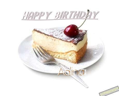 Birthday Wishes with Images of Aalina