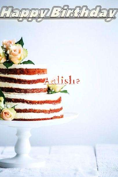 Happy Birthday Aalisha Cake Image