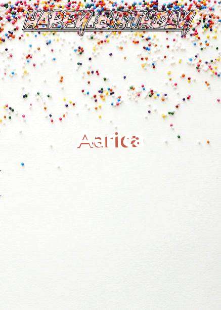 Happy Birthday Aarica