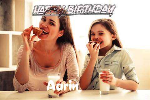 Birthday Wishes with Images of Aarin
