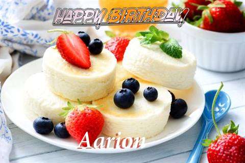 Happy Birthday Wishes for Aarion