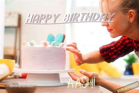 Happy Birthday Aashi Cake Image