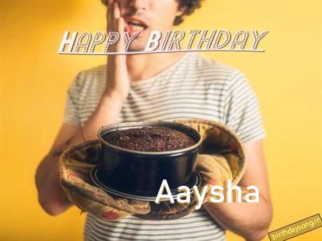 Birthday Wishes with Images of Aaysha