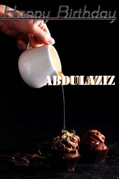 Happy Birthday Abdulaziz Cake Image