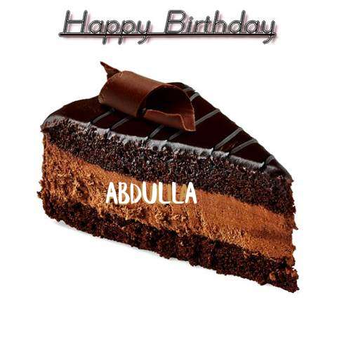 Birthday Wishes with Images of Abdulla