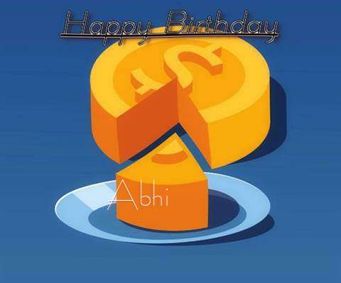Birthday Wishes with Images of Abhi