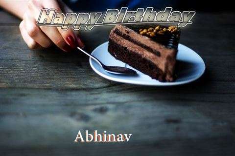 Birthday Wishes with Images of Abhinav