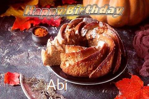 Happy Birthday Abi