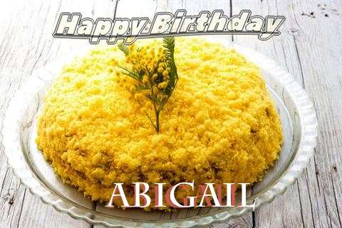 Happy Birthday Wishes for Abigail