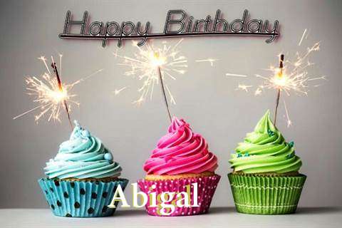Birthday Wishes with Images of Abigal