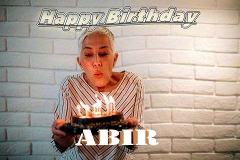 Birthday Wishes with Images of Abir