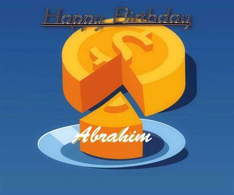 Birthday Wishes with Images of Abrahim