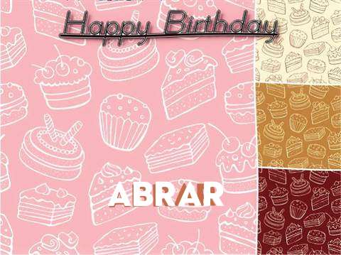 Happy Birthday to You Abrar