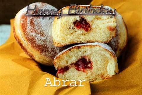Happy Birthday Cake for Abrar