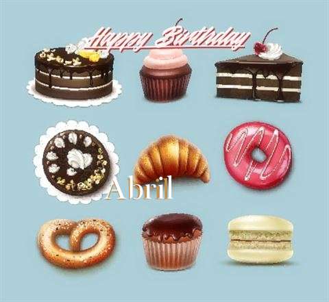 Happy Birthday Abril