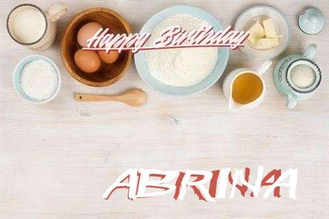 Birthday Wishes with Images of Abrina