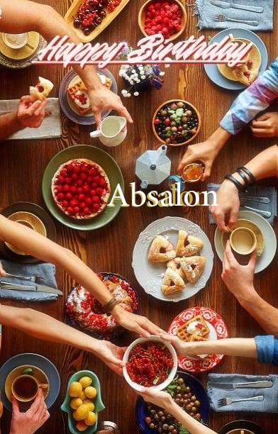 Birthday Wishes with Images of Absalon