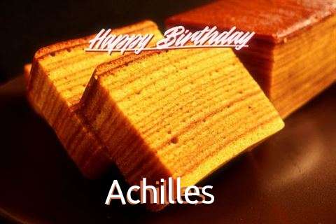 Achilles Birthday Celebration