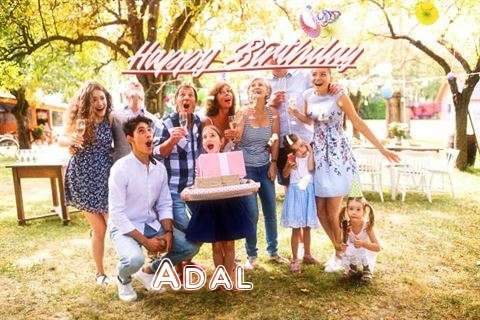 Happy Birthday Cake for Adal