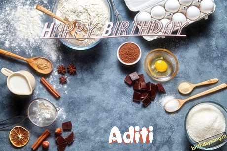 Birthday Wishes with Images of Aditi