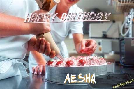 Birthday Wishes with Images of Aesha