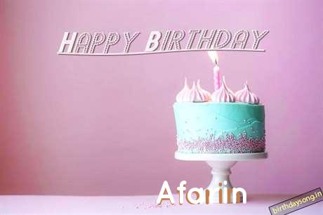 Birthday Wishes with Images of Afarin