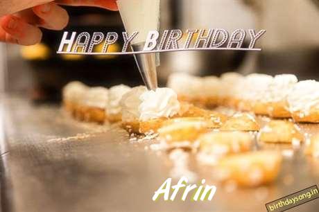 Afrin Birthday Celebration