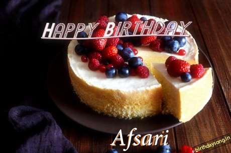 Happy Birthday Wishes for Afsari