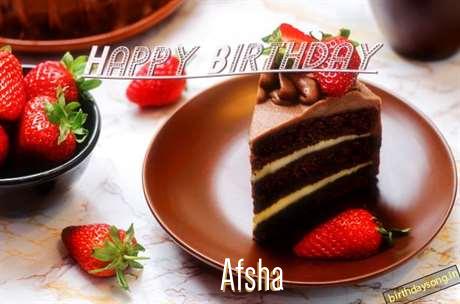 Birthday Images for Afsha