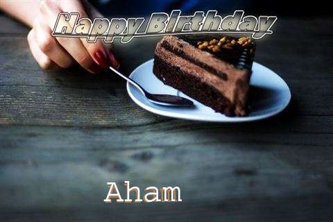 Birthday Wishes with Images of Aham