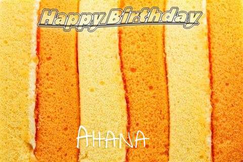 Birthday Images for Ahana