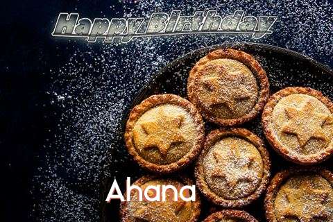 Happy Birthday Wishes for Ahana