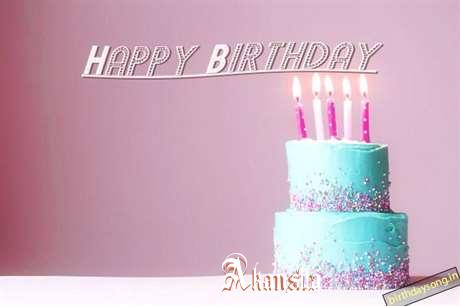 Happy Birthday Cake for Akansha