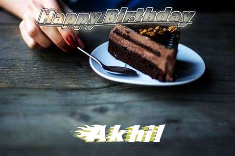 Birthday Wishes with Images of Akhil