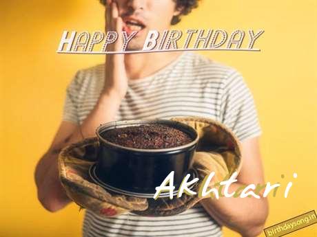 Birthday Wishes with Images of Akhtari