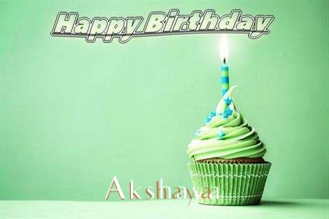 Happy Birthday Wishes for Akshaya