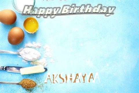 Happy Birthday Cake for Akshaya