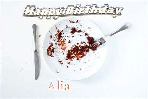 Birthday Wishes with Images of Alia