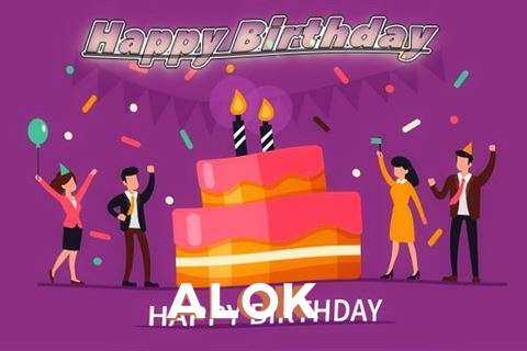 Birthday Wishes with Images of Alok