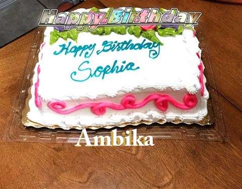 Birthday Images for Ambika