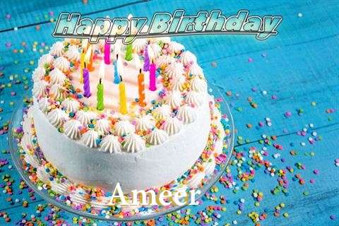 Happy Birthday Wishes for Ameer