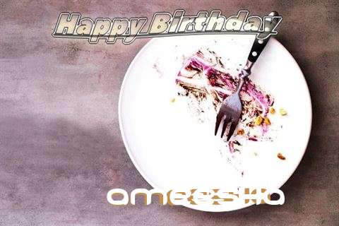 Happy Birthday Ameesha Cake Image