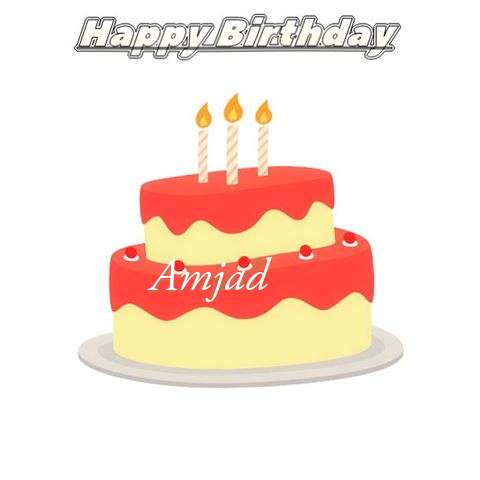 Birthday Wishes with Images of Amjad