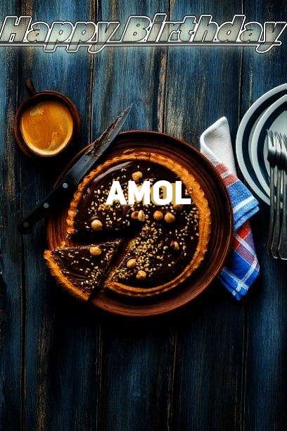 Happy Birthday Cake for Amol