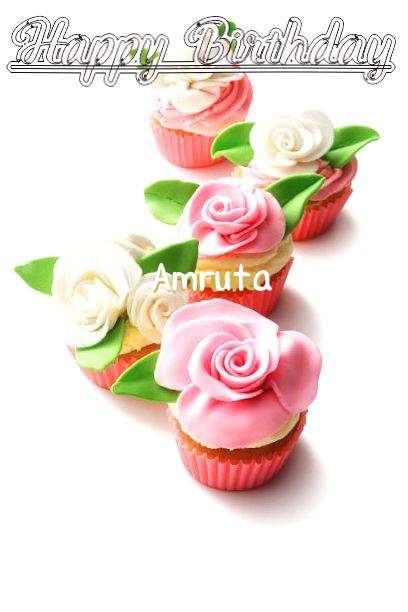 Happy Birthday Cake for Amruta