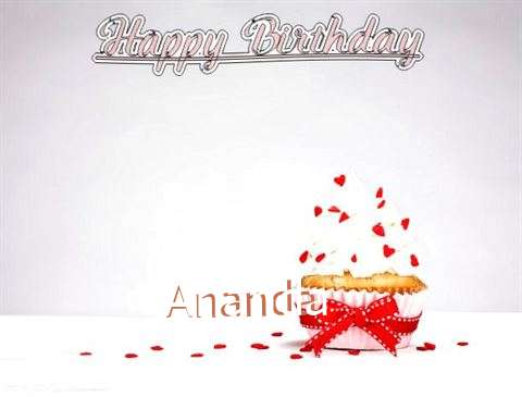 Happy Birthday Ananda