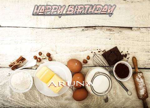 Happy Birthday Aruna Cake Image