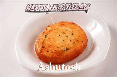 Happy Birthday Cake for Ashutosh