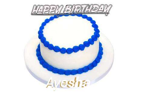 Birthday Wishes with Images of Ayesha